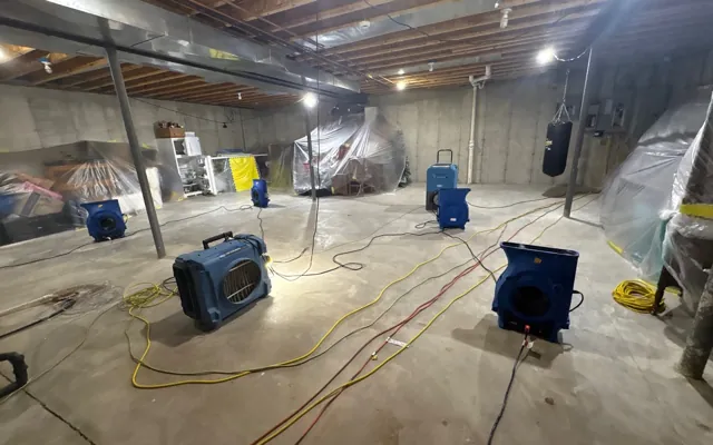 Basement Flood Cleanup in Riverside, CA