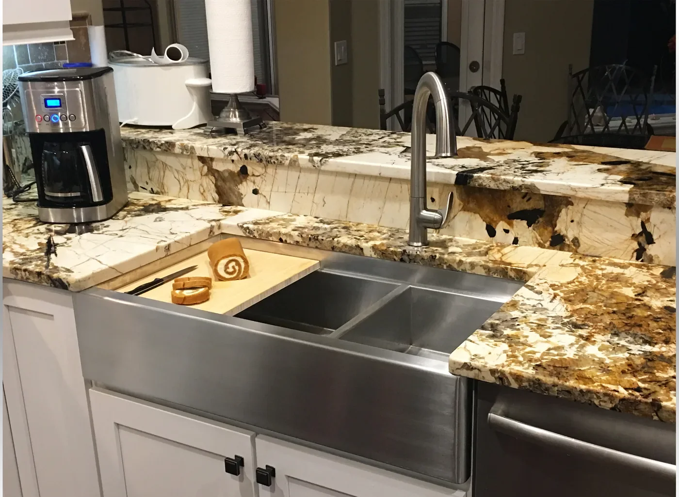 Kitchen Sink Overflow in a Riverside home